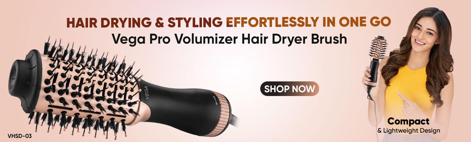 LitStyle L3 Volumizer Hair Dryer Brush