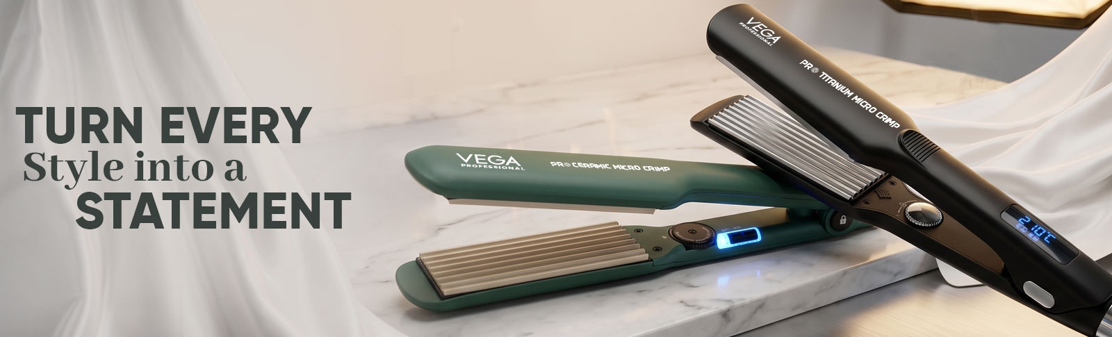 Pro Ceramic Crimp Ceramic Hair Crimper