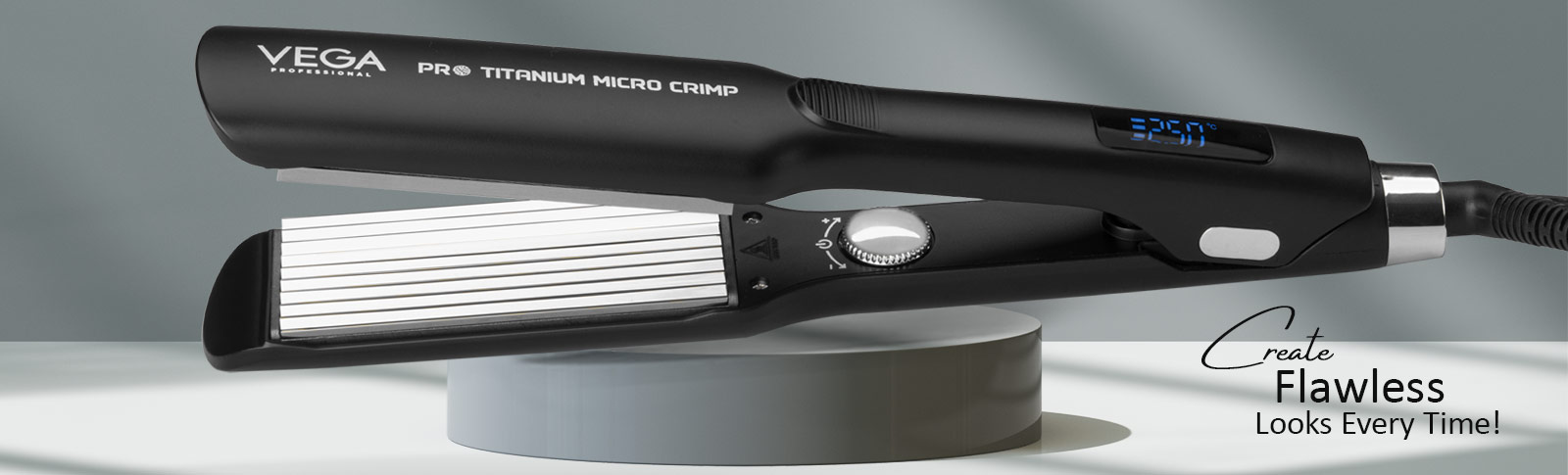 Pro Titanium Micro Crimp Hair Crimper