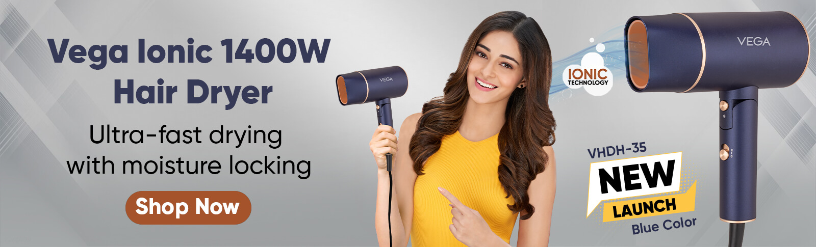 VEGA Ionic 1400 Watts Hair Dryer