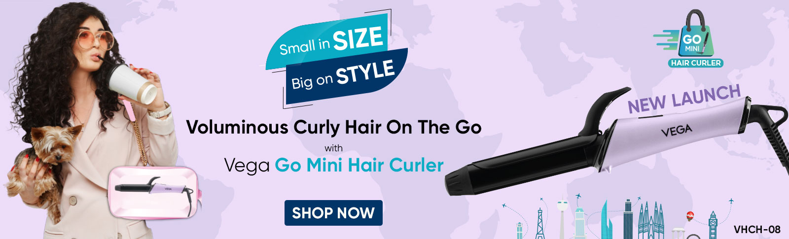 Vega Go Mini Hair Curler