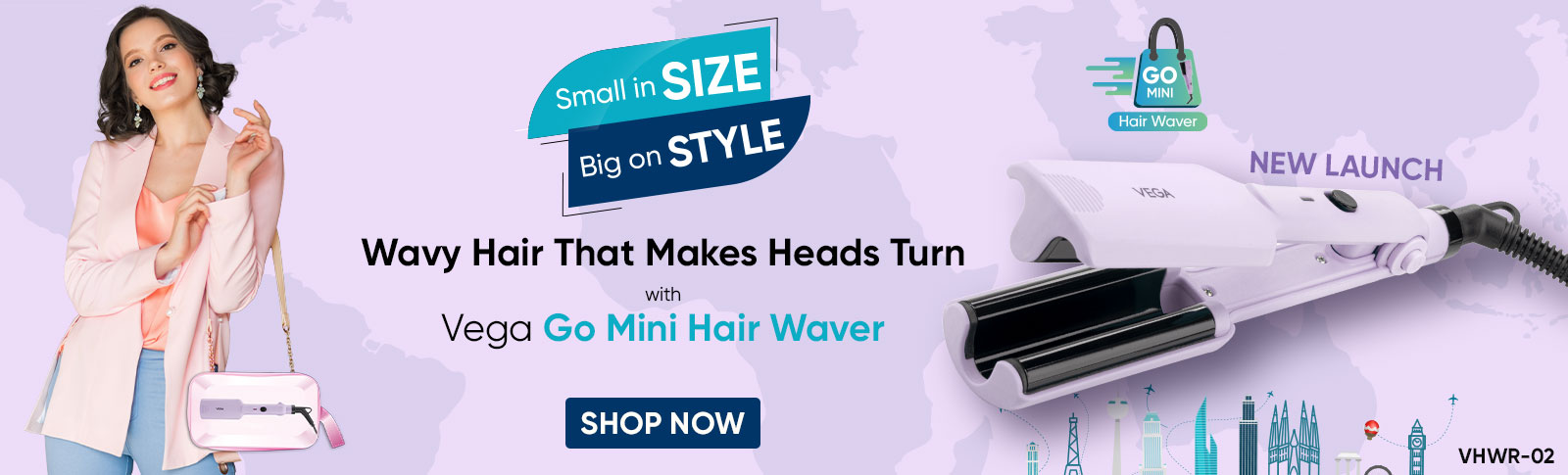Vega Go Mini Hair Waver