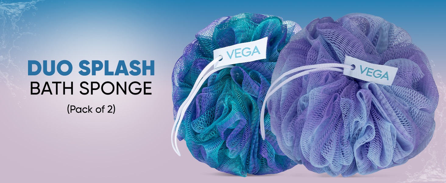 APLUS - Vega Duo Splash Bath Sponge - BA-3/37