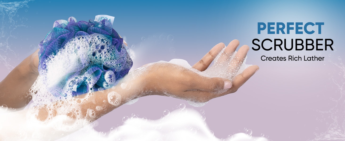 APLUS - Vega Duo Splash Bath Sponge - BA-3/37