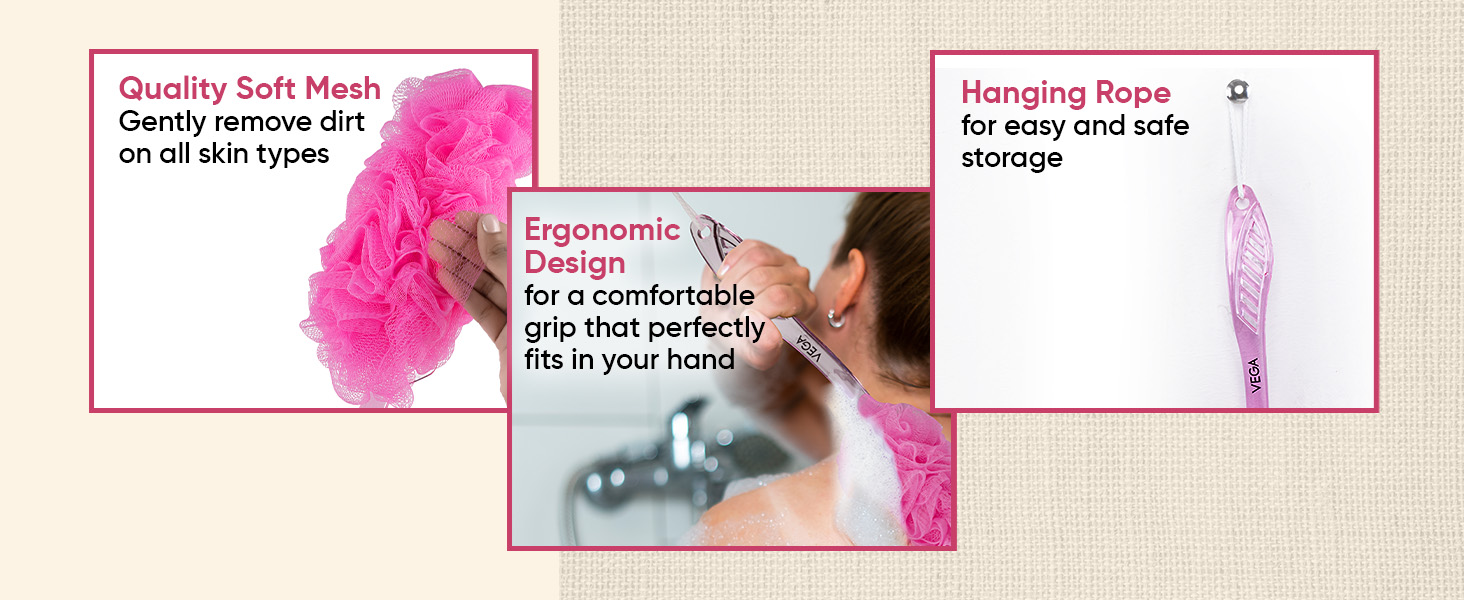 APLUS - New Luxury Bath Brush - BA-1/2 N