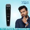 ThumbnailView 1 : VEGA Men 9-in-1 Multi-Grooming Set with Beard/Hair Trimmer, Nose Trimmer & Body Groomer And Shaver, (VHTH-21) | Vega