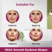 ThumbnailView 3 : VEGA Smooth Eyebrow Shaper Set of 2 Tools-ESS-02 | Vega