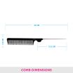 ThumbnailView 1 : Tail Comb (with Long Tail and Head) - 1222 | Vega