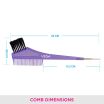 ThumbnailTail Comb with Dye Brush-1293-N | Vega