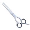 ThumbnailView : Silver Ice 28 Thinning Silver line Hairdressing Scissor - VPVSC-28 | Vega