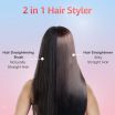ThumbnailView 8 : Glam Shine 2 In 1 Hair Straightener & Brush-VHSSB-01 | Vega