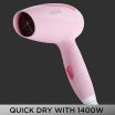 ThumbnailView 1 : Go-Lite 1400 Hair Dryer - VHDH-19 | Vega