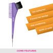 ThumbnailView 2 : Tail Comb with Dye Brush-1293-N | Vega