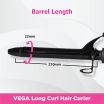 ThumbnailView 3 : Smooth Curl Hair Curler (19MM Barrel) - VHCH-03 | Vega