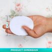 ThumbnailView 4 : Ultra Soft Cotton Pads-CP-02 | Vega