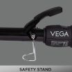 ThumbnailView 8 : Long Curl Hair Curler (22MM Barrel) - VHCH-04 | Vega