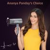 ThumbnailView 3 : Ananya Panday with VEGA Ionic 1400W Hair Dryer | Vega