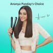 ThumbnailView 2 : Ananya Panday with VEGA U-Shine Hair Straightener | Vega