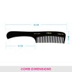 ThumbnailView 1 : Grooming Comb - HMBC-203 | Vega