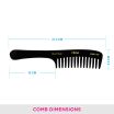 ThumbnailView 1 : Shampoo Comb - HMBC-202 | Vega