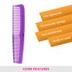 ThumbnailView 2 : Grooming Comb - Small - 1279 | Vega