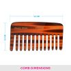 ThumbnailView 1 : Shampoo Comb (Small) - HMC-29 | Vega