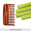 ThumbnailView 2 : Shampoo Comb (Small) - HMC-29 | Vega
