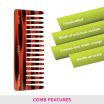 ThumbnailView 2 : Shampoo Comb (Large) - HMC-30 | Vega