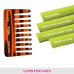 ThumbnailView 2 : Shampoo Comb (Small) - HMC-31 | Vega