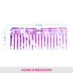 ThumbnailView 1 : Lilac Shampoo Comb - DC-1268 | Vega