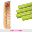 ThumbnailView 2 : Dressing Wooden Comb - HMWC-03 | Vega