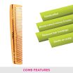 ThumbnailView 2 : Classic Wooden Comb - HMWC-02 | Vega