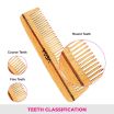 ThumbnailView 4 : Pocket Wooden Comb - HMWC-07 | Vega