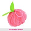 ThumbnailView 2 : Hot Pink Luxury Sponge - BA-3/21 | Vega