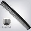 ThumbnailView 2 : Carbon Classic Dressing Comb -Black Line - VPVCC-01 | Vega
