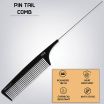 ThumbnailView 1 : Carbon Pin Tail Comb-Black Line - VPVCC-05 | Vega