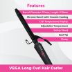 ThumbnailView 2 : Smooth Curl Hair Curler (19MM Barrel) - VHCH-03 | Vega