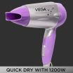 ThumbnailView 2 : Galaxy 1000 Hair Dryer - VHDH-06 | Vega