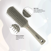 ThumbnailView 2 : Vega Flat Hair Brush - E35-FB | Vega