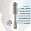 ThumbnailView 5 : Vega Round Hair Brush - E35-RB | Vega
