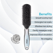 ThumbnailView 5 : Vega Flat Hair Brush - E39-FB | Vega