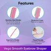 ThumbnailView 1 : Eyebrow Shaper Set (Set of 3 Tools) - ESS-01 | Vega