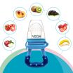 ThumbnailView 4 : Vega Baby & Mom Silicon Fresh Fruit Feeder (Nibbler)-Blue - VBWA3-02 | Vega