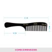 ThumbnailView 1 : Grooming Comb - HMBC-205 | Vega