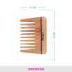 ThumbnailView 1 : Wide Tooth Wooden Comb - HMWC-05 | Vega