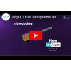 ThumbnailView 2 : Lit Style L1 Hair Straightener Brush - VHSB-06 | Vega