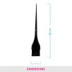 ThumbnailView 1 : Hair Coloring Brush (with Tail Comb) - MB-03 | Vega