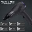 ThumbnailView 1 : Mighty Mini 1000W Hair Dryer- Black - VPVHD-05 | Vega