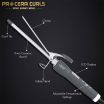 ThumbnailView 1 : Pro Cera Curls 9mm Barrel Skinny Hair Curler  - VPMCT-07 | Vega