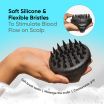 ThumbnailView 5 : Vega Scalp Massager Shampoo Brush - SSB-01 | Vega